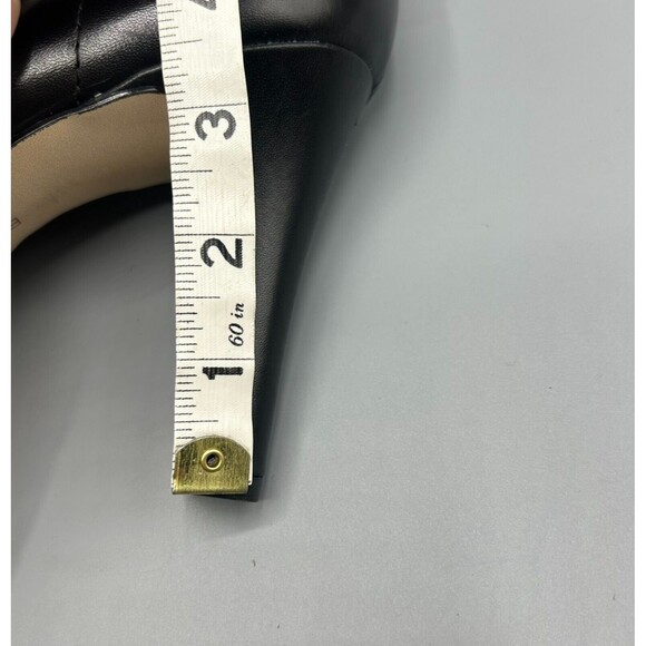 BCBGeneration Black Leather High Ankle Bootie Slip On Womens Size 10M - Picture 5 of 12